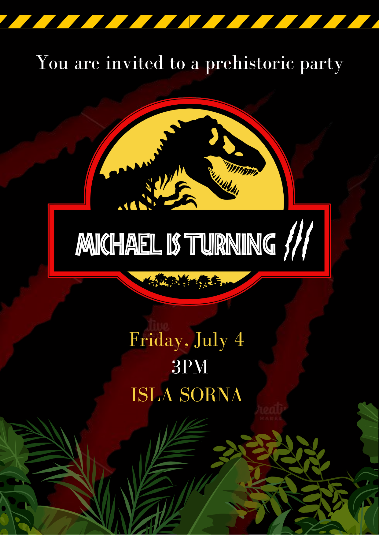 Custom Digital Invitation